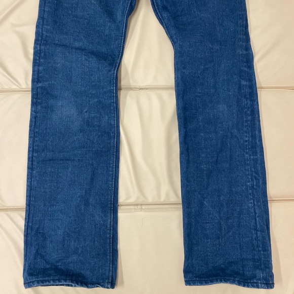 Pure Blue Japan x Blue Owl collab slim straight jean - Picture 2 of 6
